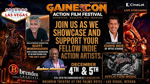 GainesCon Action Film Festival - Las Vegas