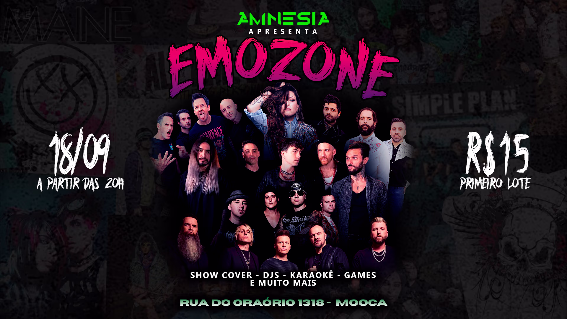Emozone No Amnesia Rock Bar