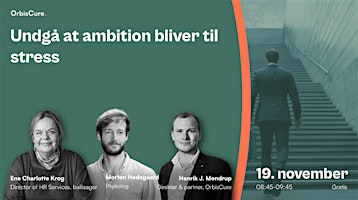 Undgå at ambition bliver til stress