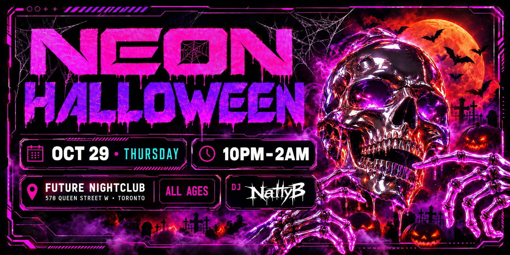 Neon Halloween | Oct 29th Thur