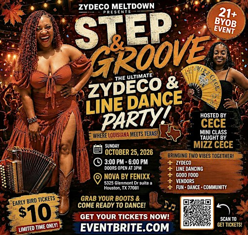 Zydeco Meltdown Presents: STEP & GROOVE