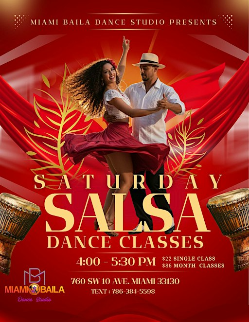 Saturday Salsa Dance Classes