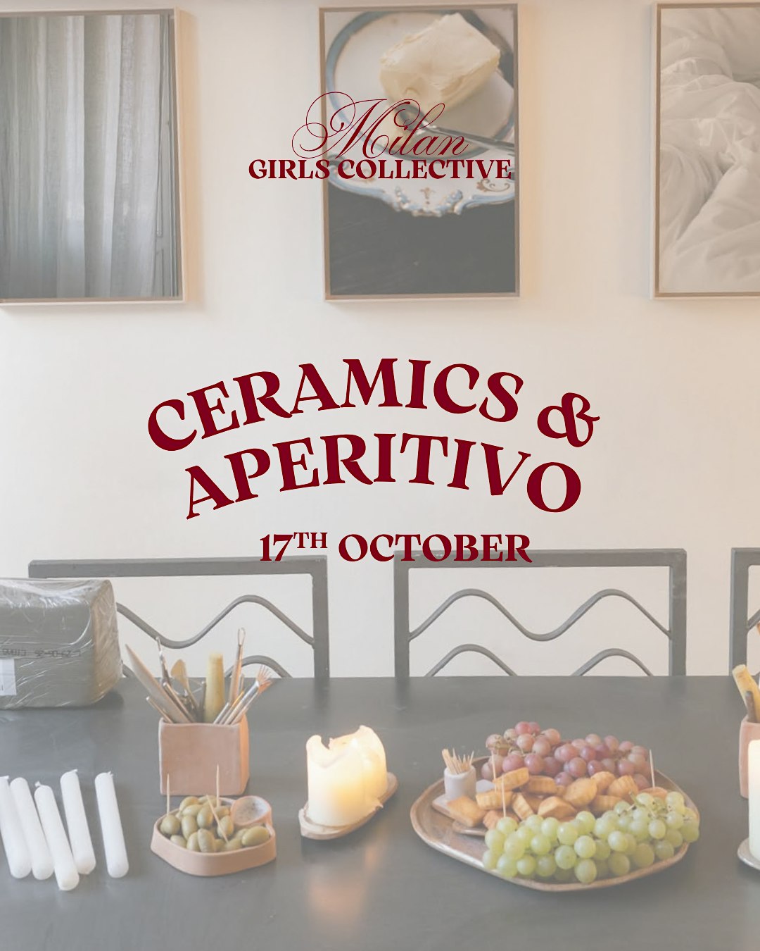 Milan Girls Collective: Ceramics & Aperitivo