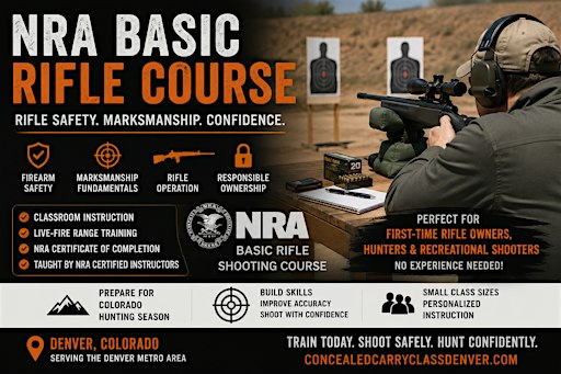 NRA Basic Rifle Course | Hunting & Rifle Training