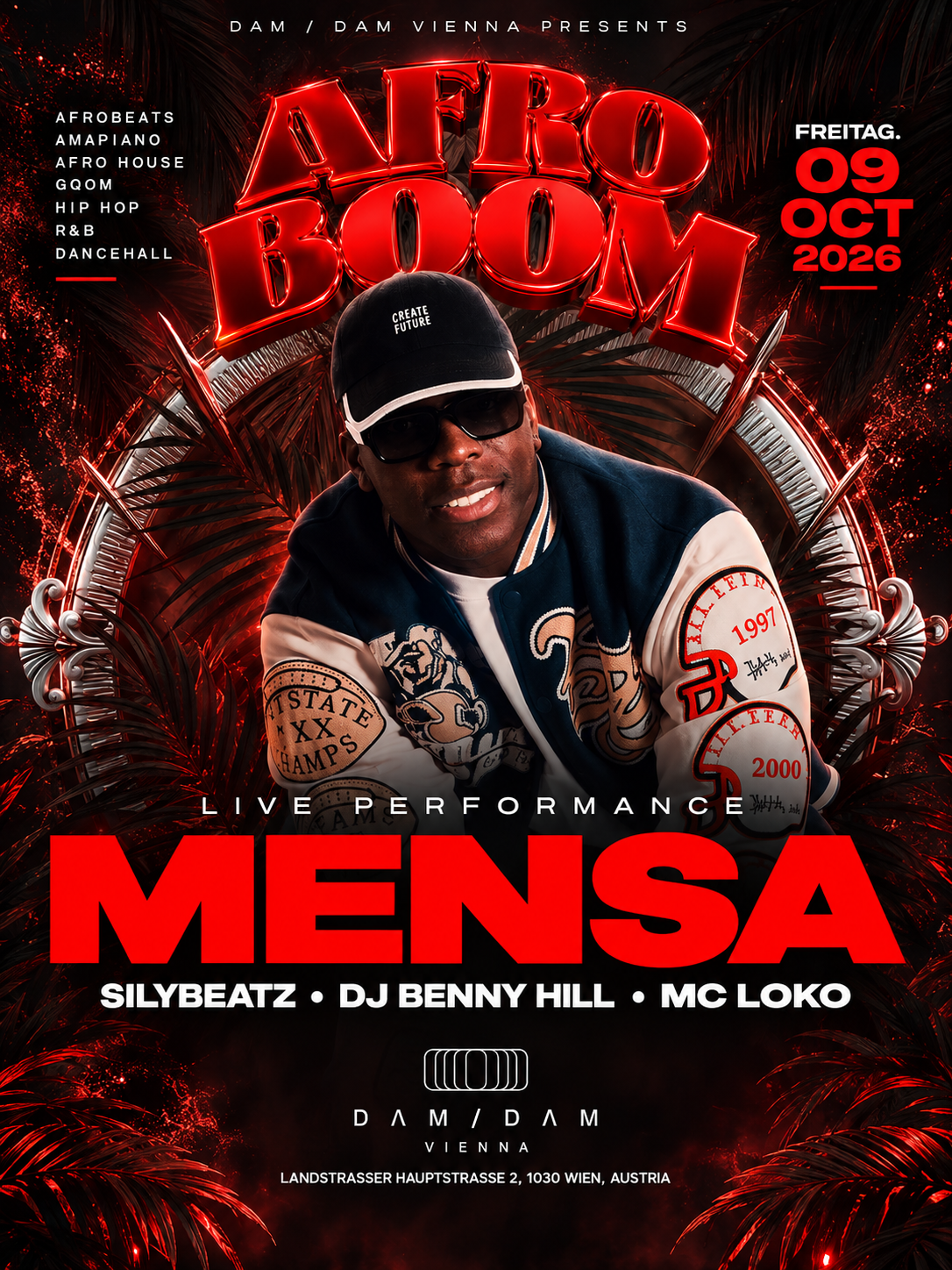 AFROBOOM pres. MENSA