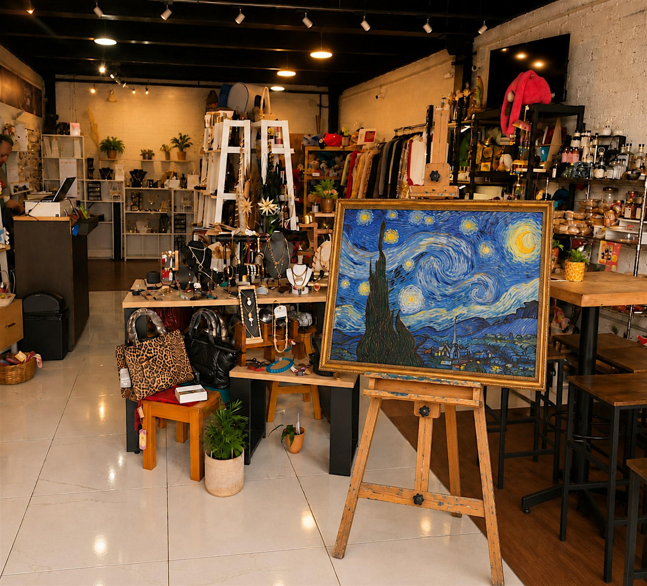 Pinta La Noche Estrellada de Van Gogh | Taller de pintura