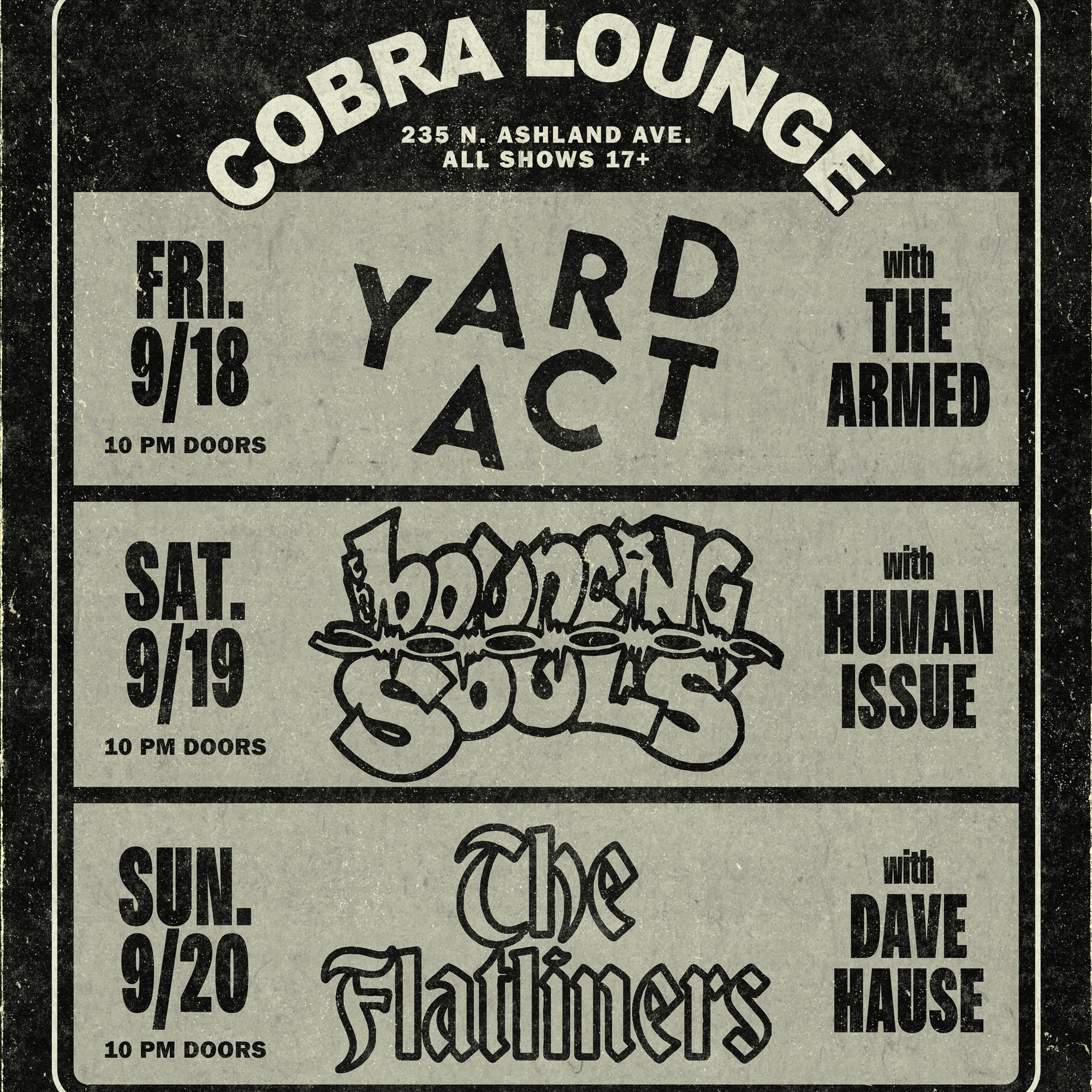 Riot Fest Late Night: The Flatliners / Dave Hause