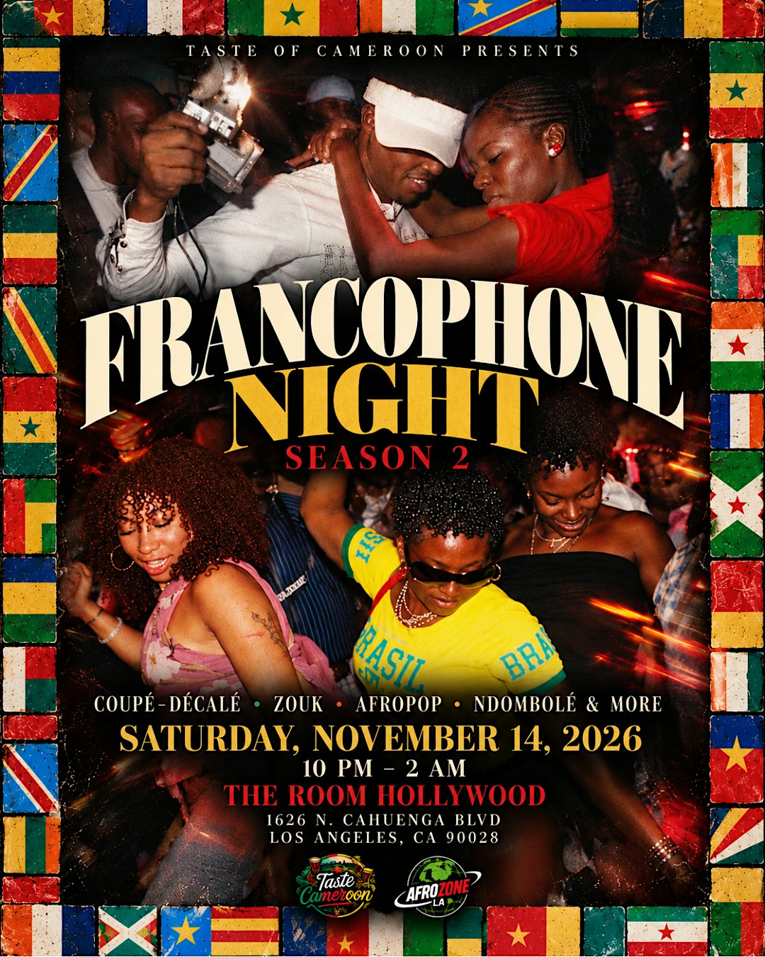 Francophone Night & AfroBeats (Celebrating Culture)