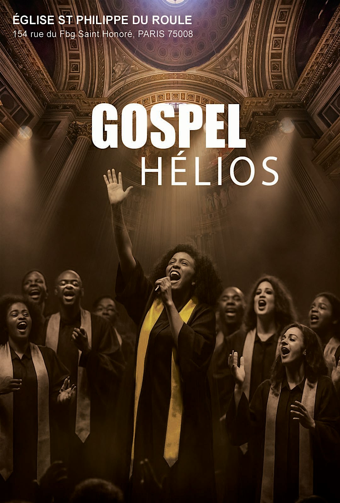 Concert Gospel Hélios à l’Église Saint Philippe du Roule