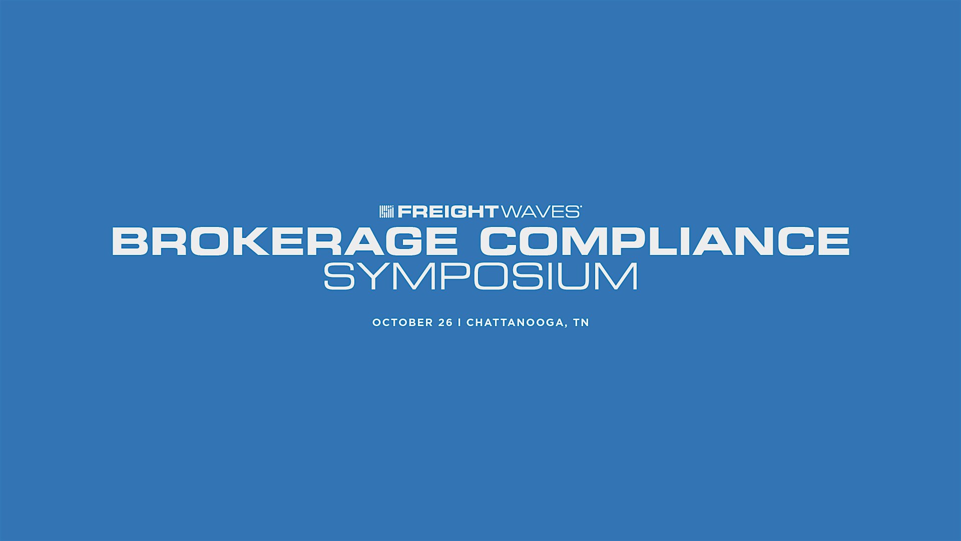 Brokerage Compliance Symposium