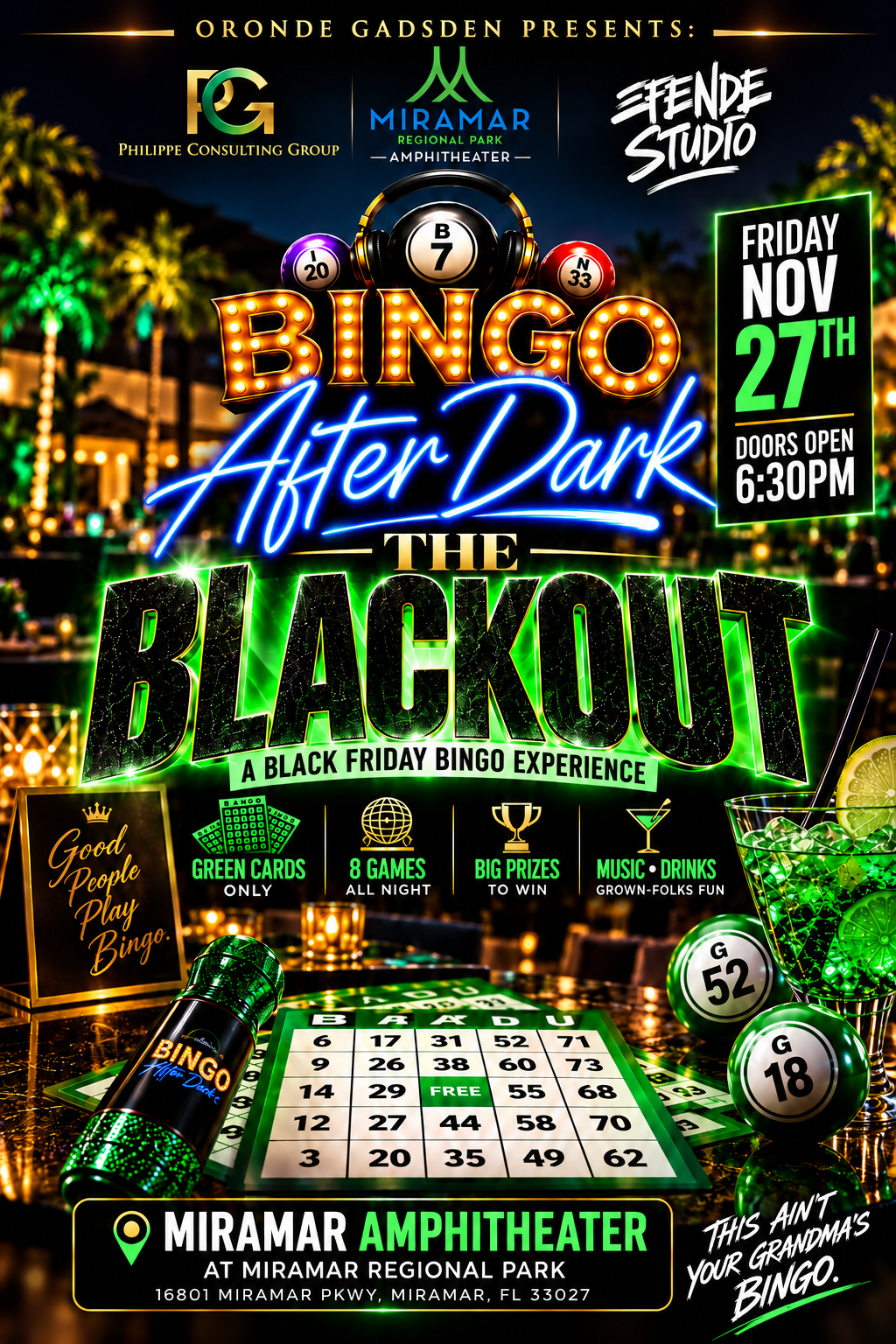 🎱 BINGO AFTER DARK: UNCENSORED - THE BLACKOUT