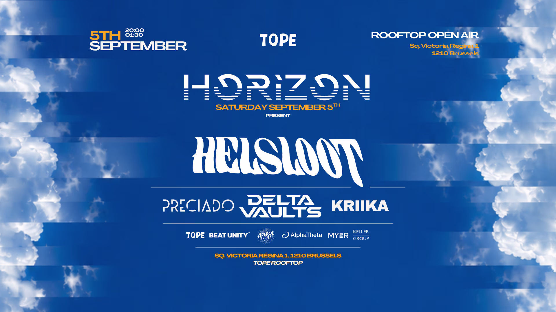 Horizon - Rooftop Open Air - 05.09 - Present Helsloot