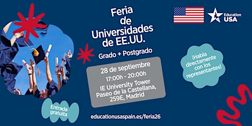 Feria de Universidades de EE.UU. - 28 de septiembre de 2026