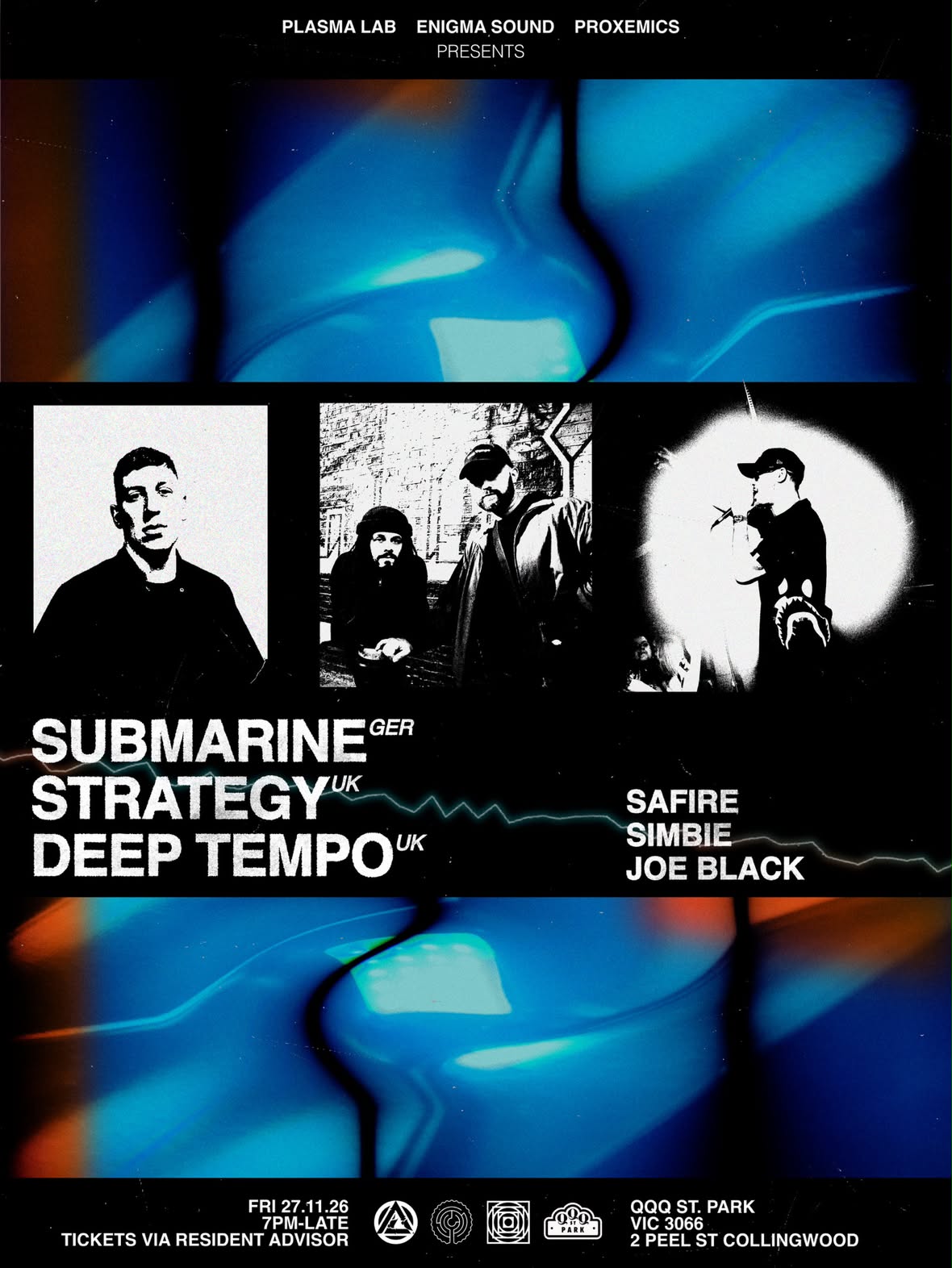 SUBMARINE (GER), STRATEGY (UK), DEEP TEMPO (UK)