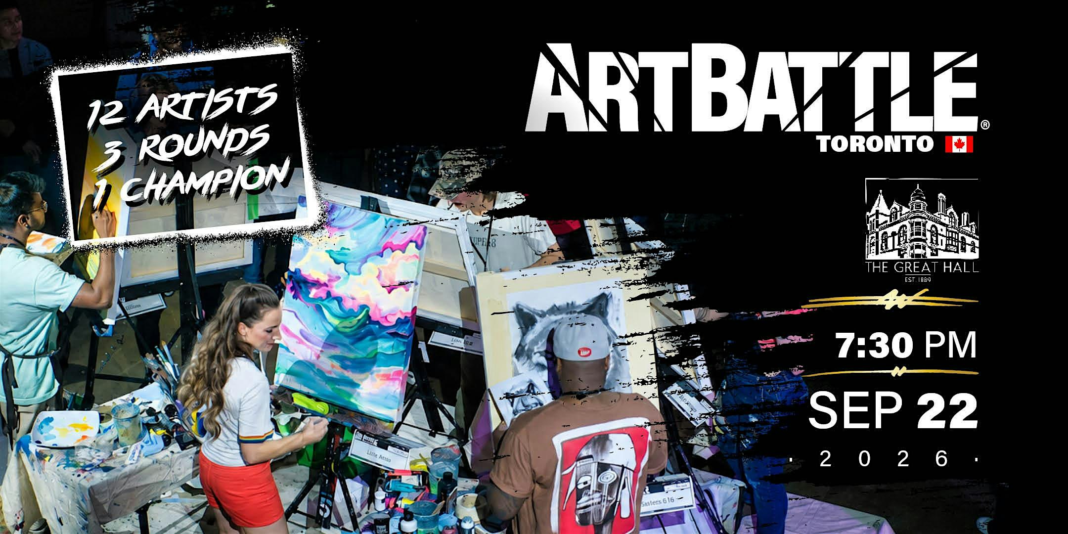 Art Battle Toronto - September 22, 2026