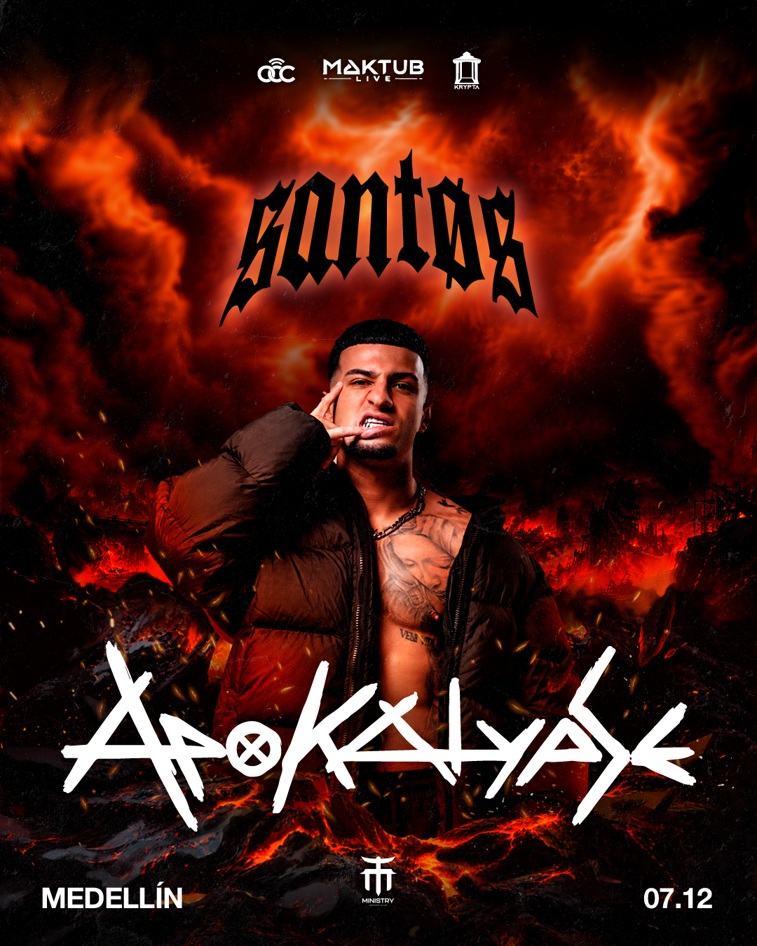 APOKALYPSE 2026 presenta: SANTØS