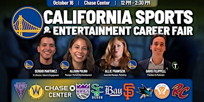 California Sports & Ent. Career Expo hosted at the Chase Center