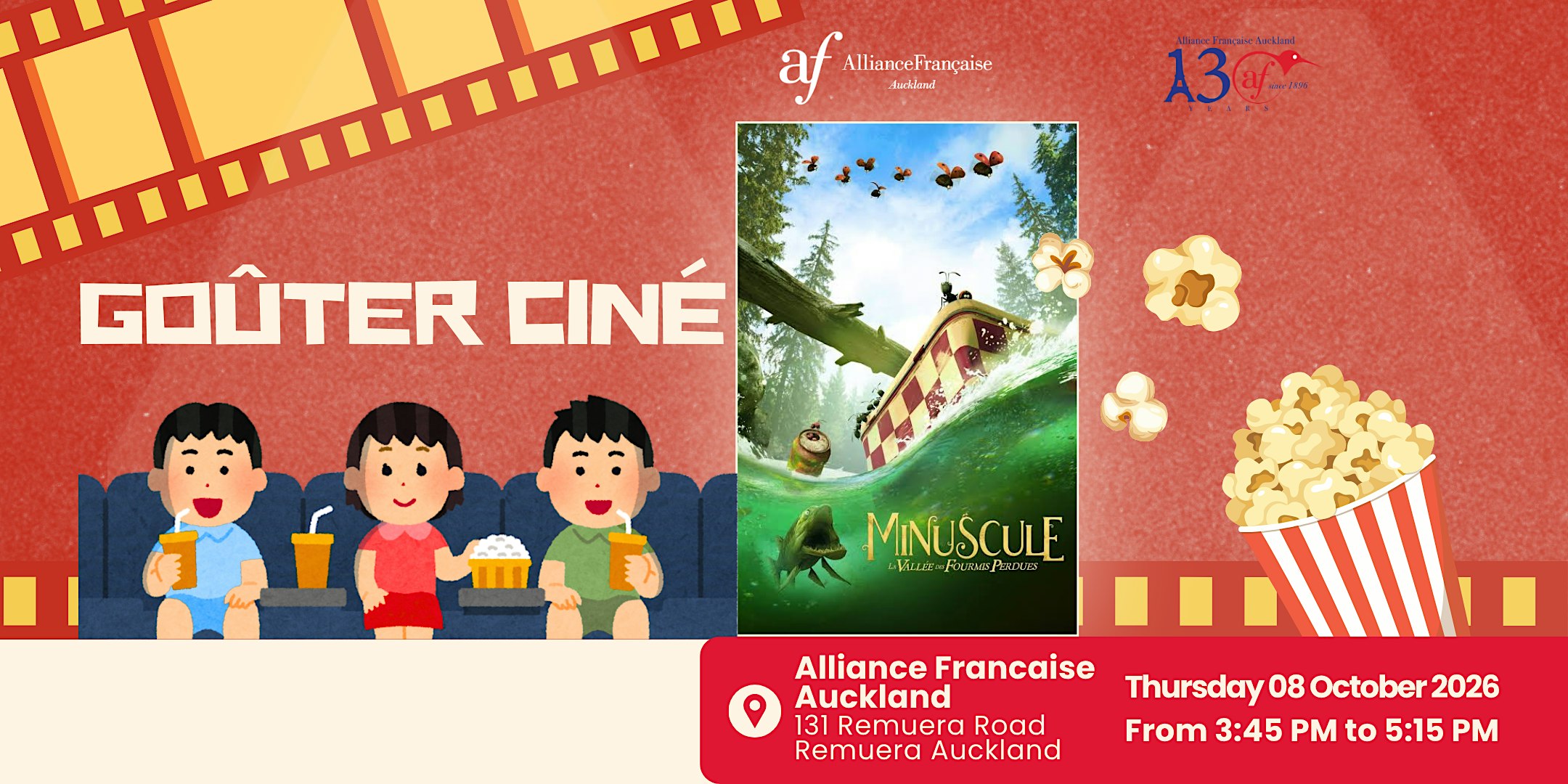 Ciné Goûter  - Movie Afternoon for Family