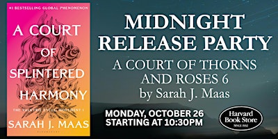 ACOTAR Book #6 Midnight Release Party at Harvard Book Store