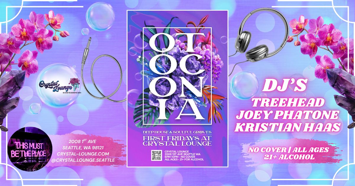 11/6 Otoconia House Music Social - DJ's Treehead, Joey Phatone, & Kristian Haas