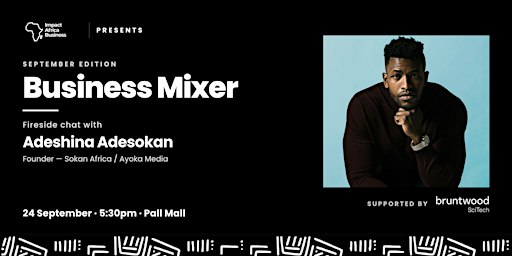 September  Business Mixer / Fireside Chat