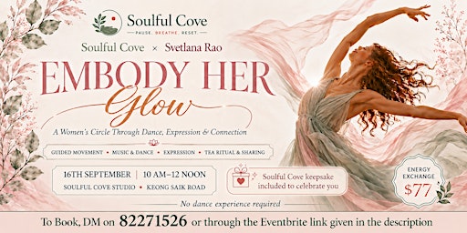 Embody Her Glow: Women's Circle through Dance Expression Connection