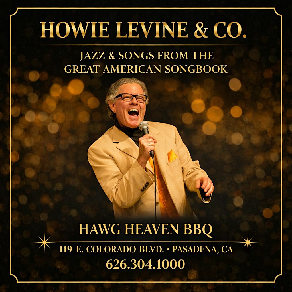 JAZZNATRA NIGHT: Sinatra/Old Vegas Tribute  Show by Howie Levine & Friends