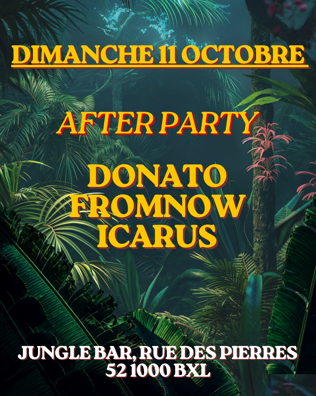 JUNGLE AFTER PARTY