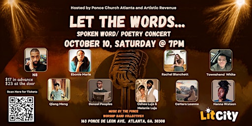 LET THE WORDS... Spoken Word /Poetry Concert