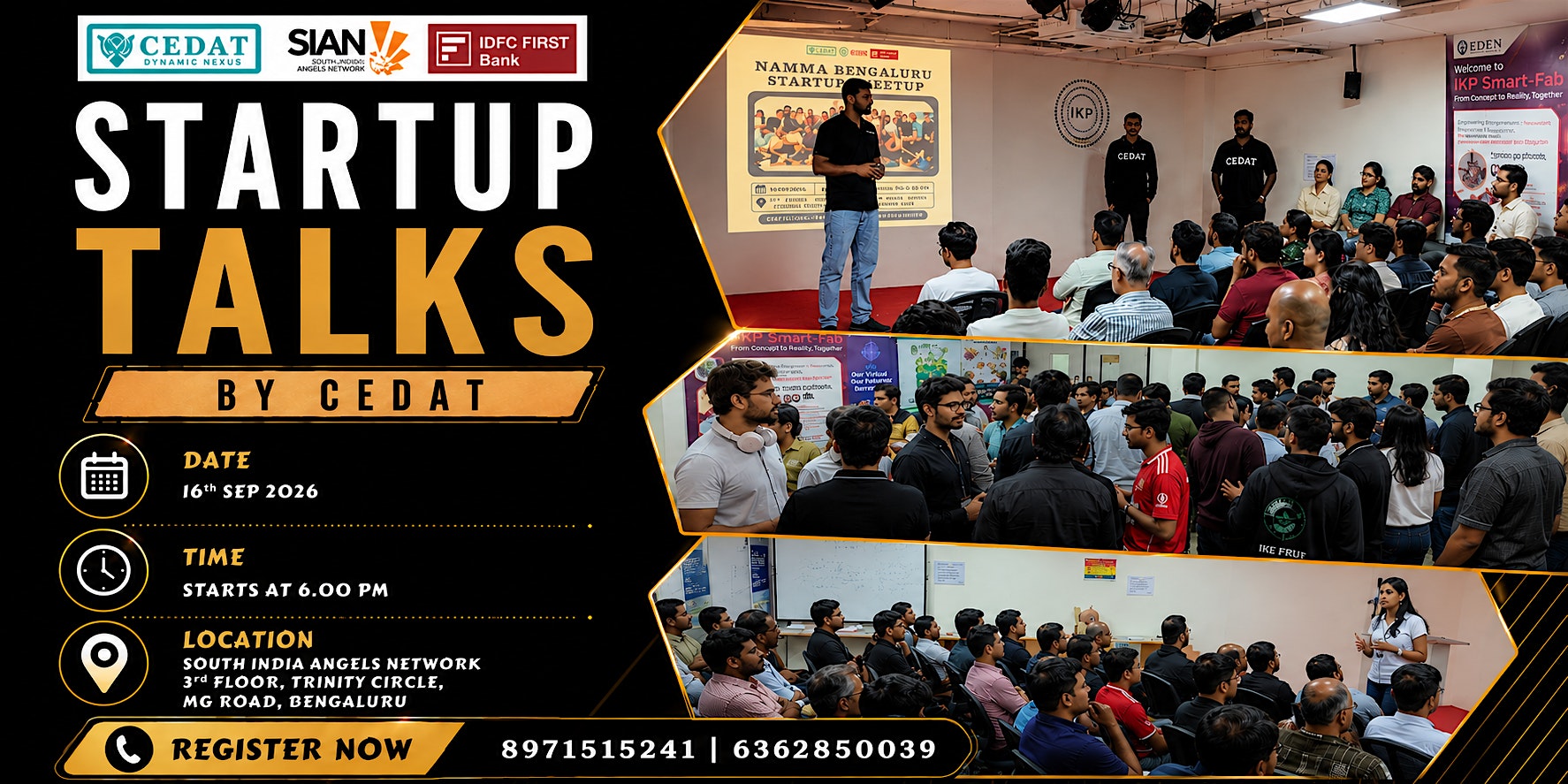 Startup Talks by CEDAT