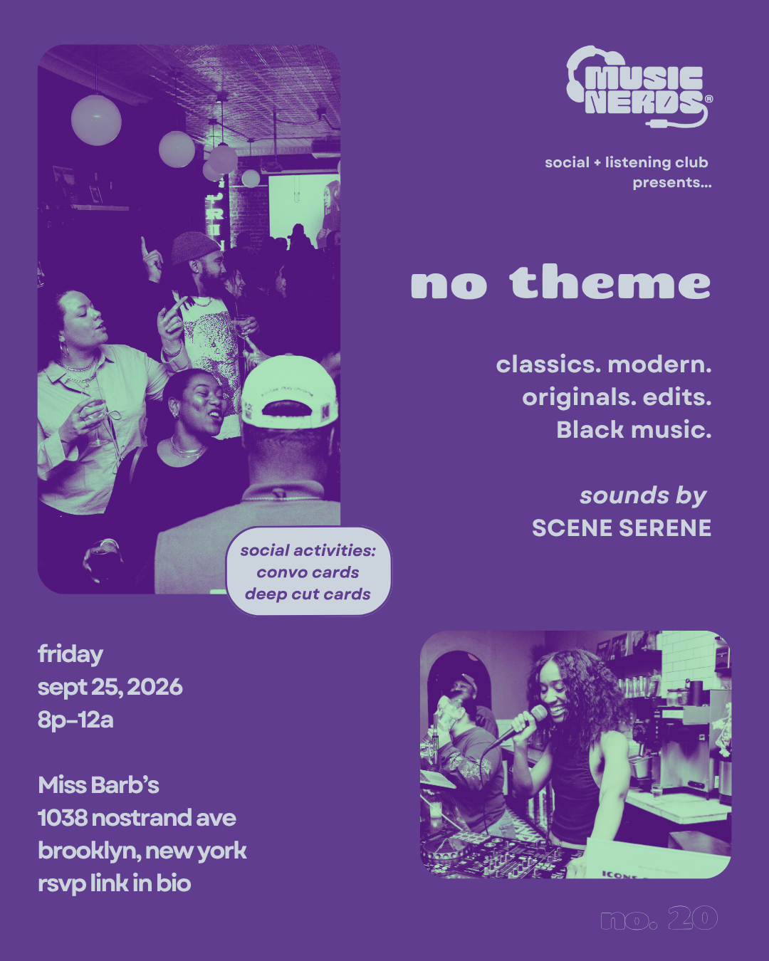 The Music Nerds™: no theme listening party