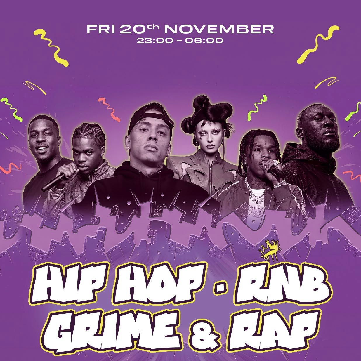 Hip Hop, RNB, Grime and Rap / Free Tickets