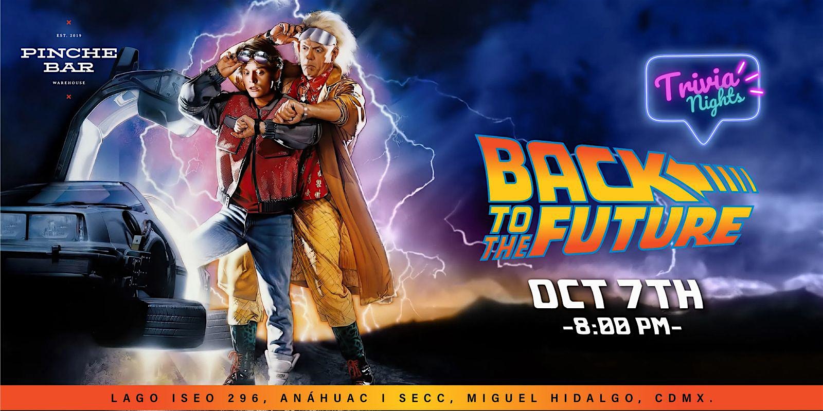 Back to the Future Trivia Night!