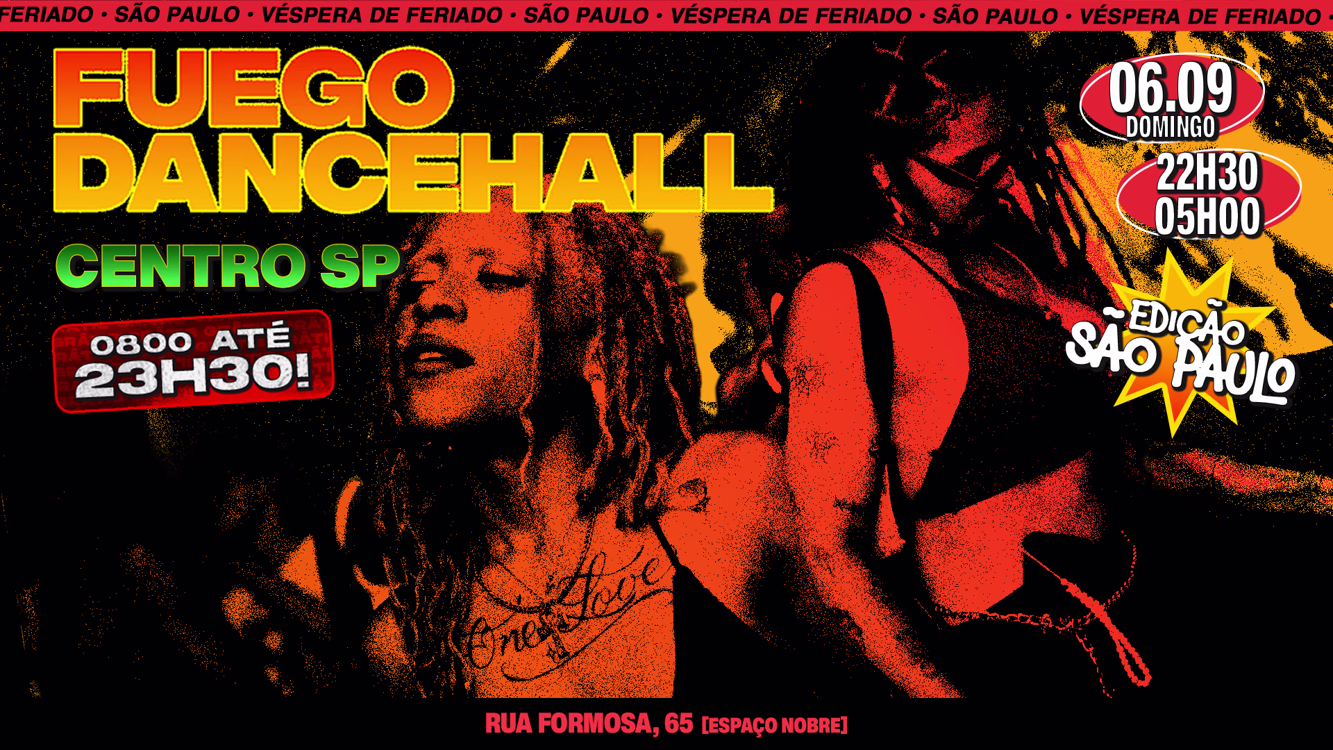 Fuego Dancehall Centro Sp ⋆⭒˚.⋆ 06/09
