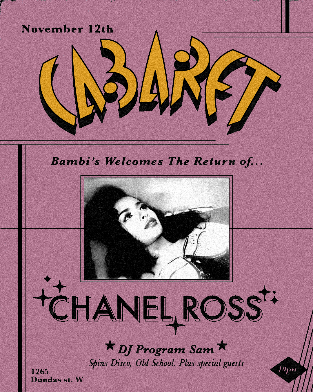 CABARET: The Return of Chanel Ross