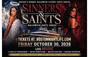 Haunted Boston Halloween Party | Sinners & Saints Cruise