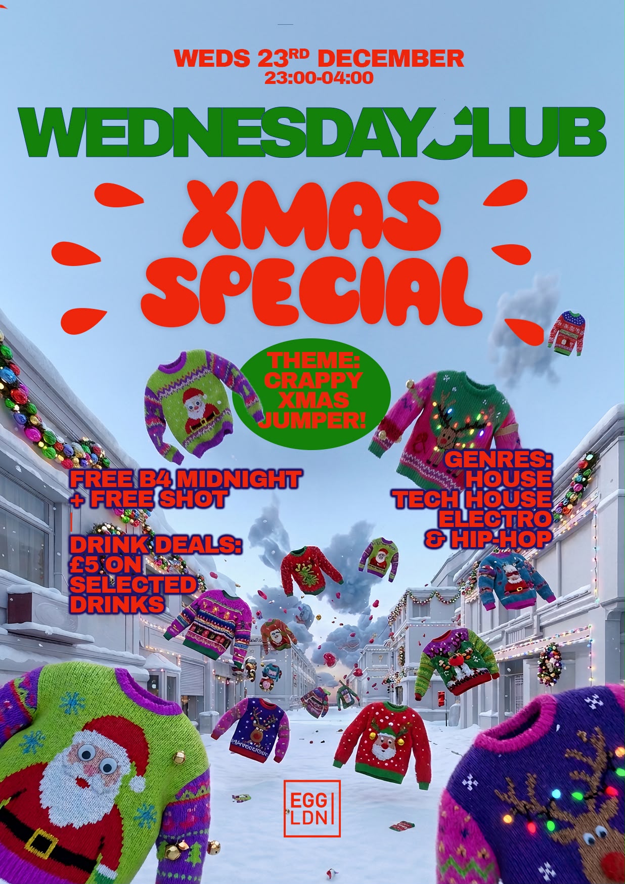 Wednesday Club: Xmas Special (Crappy Xmas Jumper Theme)