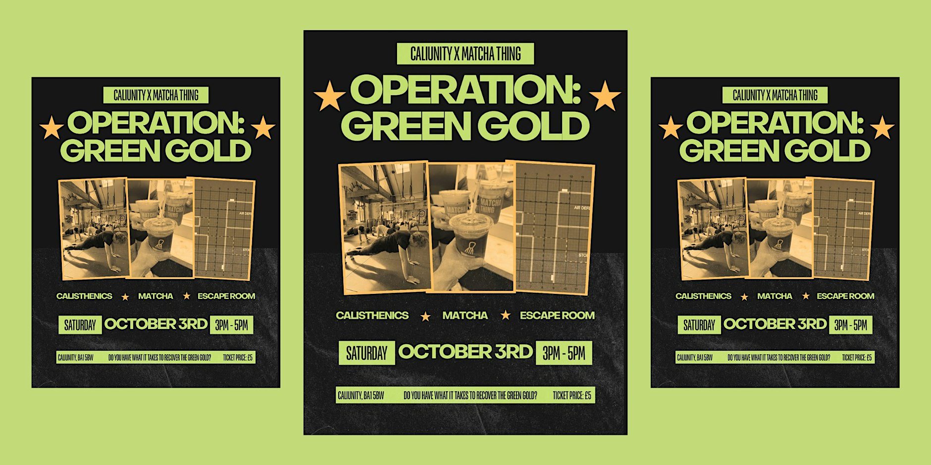 OPERATION GREEN GOLD
