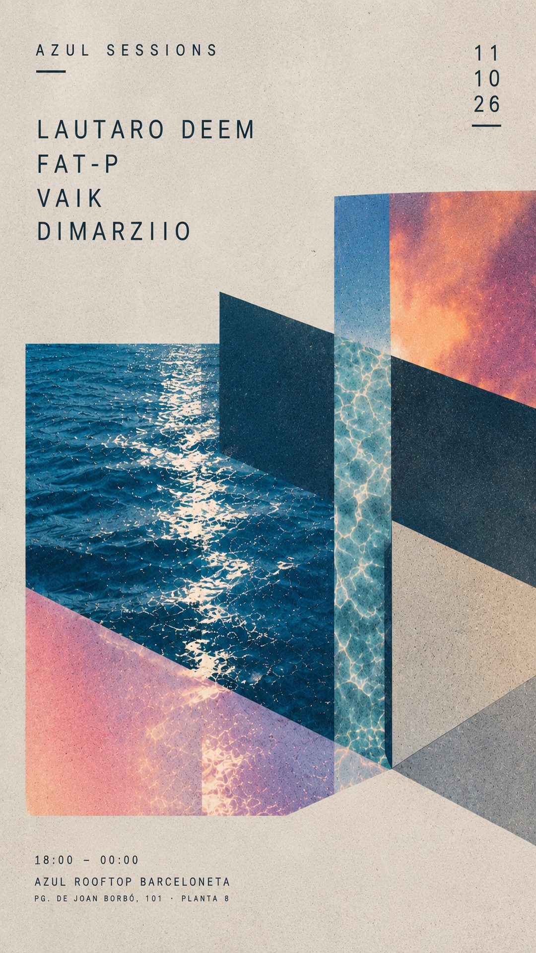 Sunset Rooftop Party - Barceloneta [Free Access]