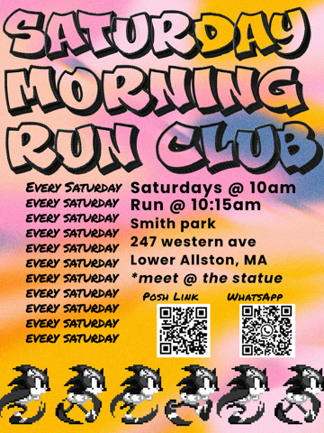 Saturday Morning Cartoons Run Club