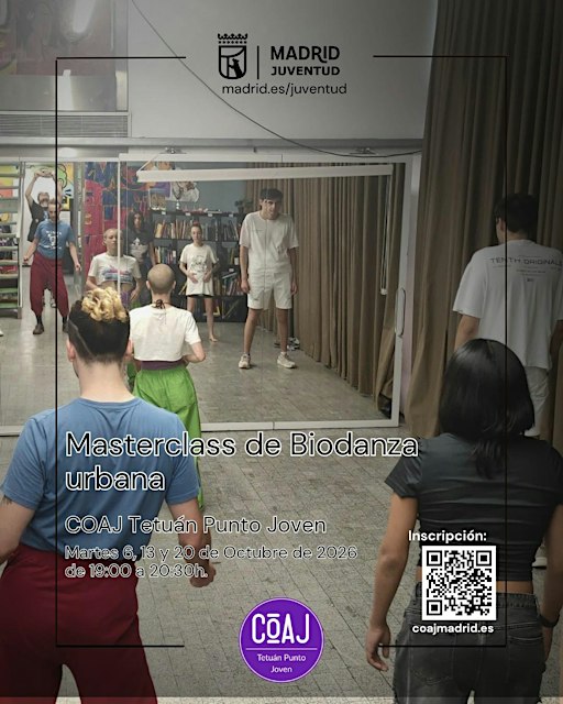 masterclass de BioDanza Urbana