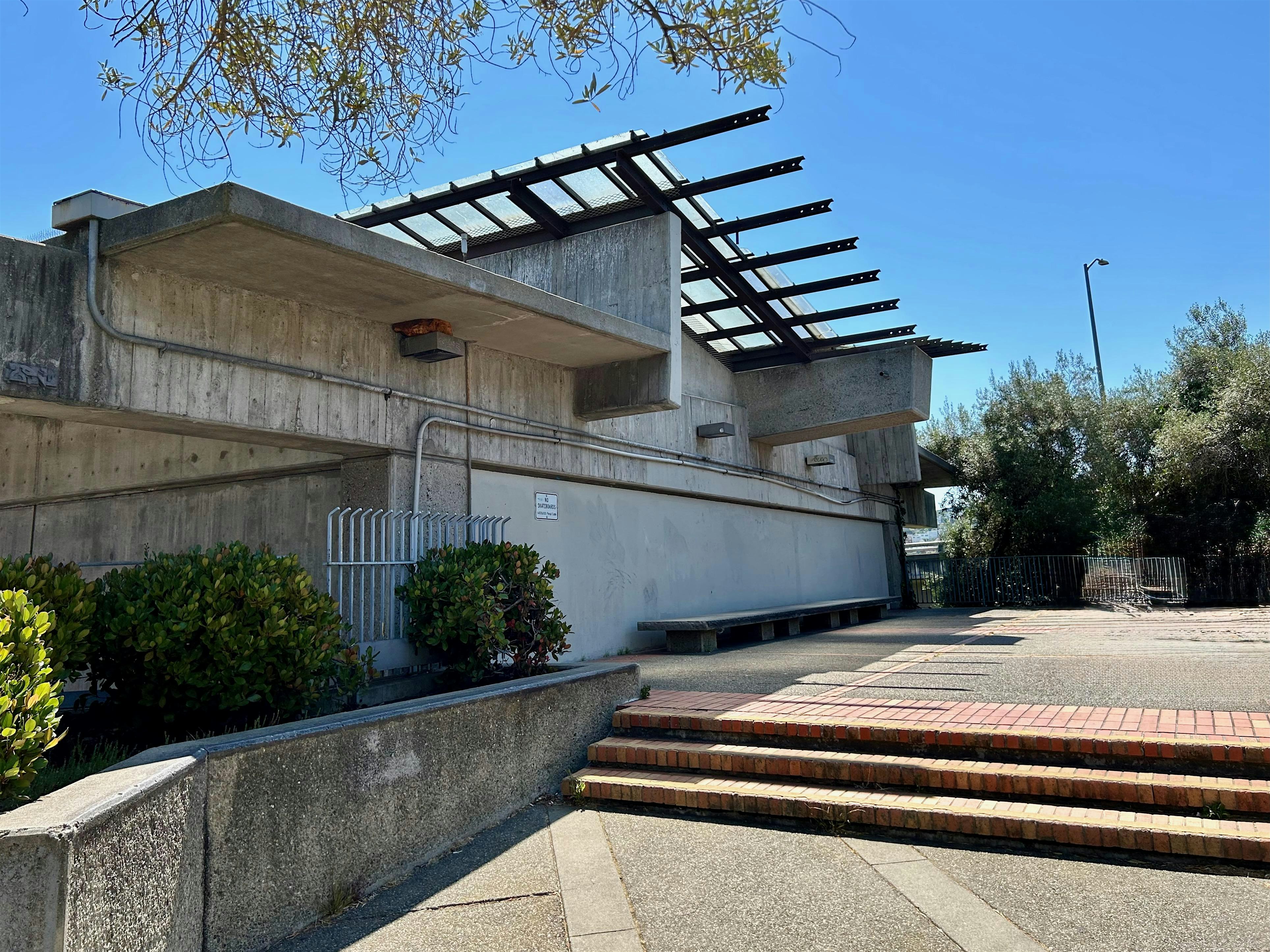 Modernism, Born in California:  Glen Park BART Brutalism [Tour]