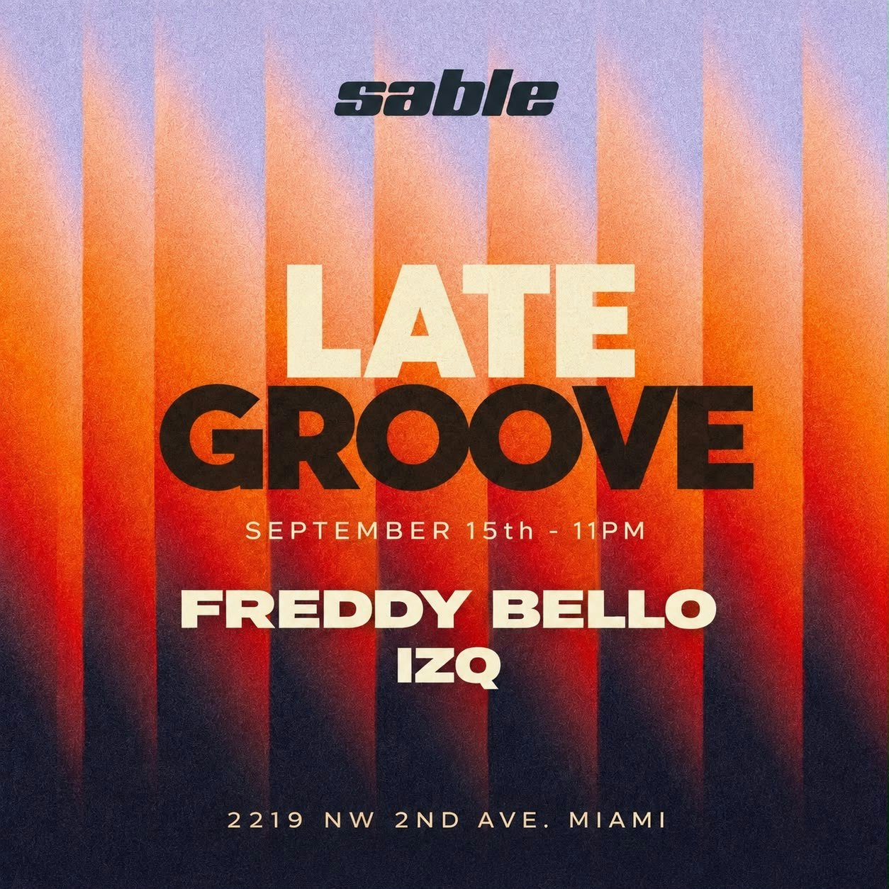 Late Groove: Freddy Bello