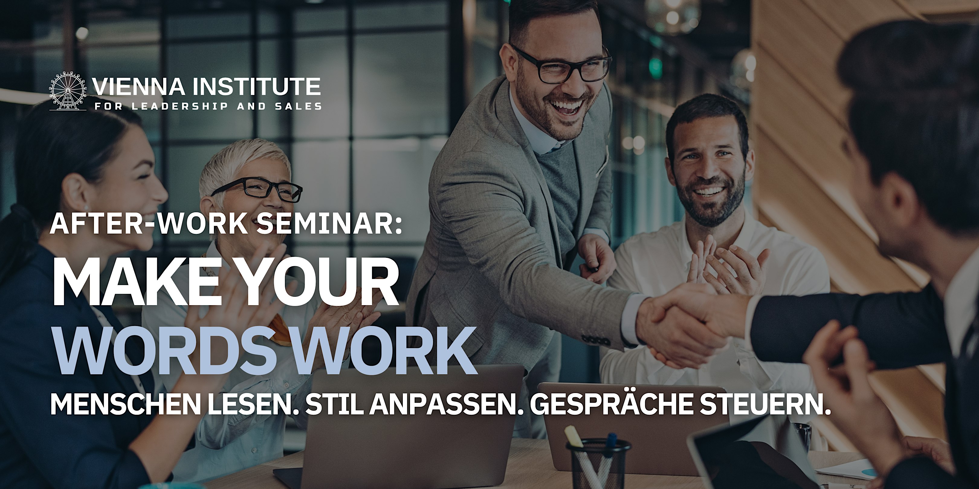 Make Your Words Work - After-Work-Seminar
