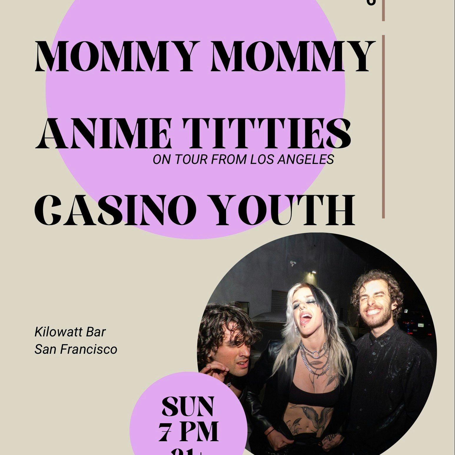 Casino Youth, Anime Titties, Mommy Mommy and Pro-Pain