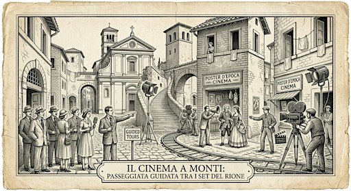 Il Cinema a Monti: Passeggiata Guidata tra i Set del Rione