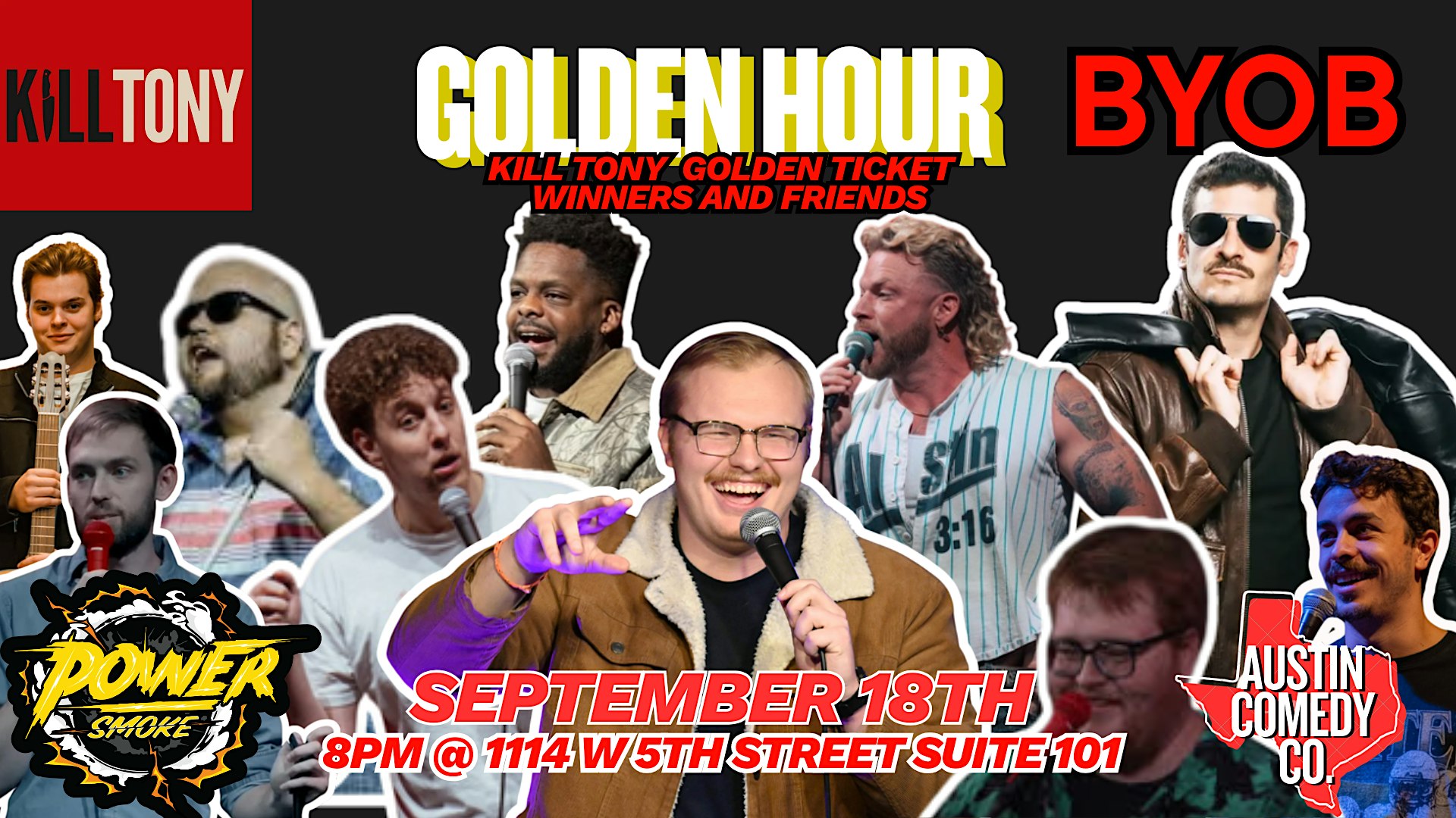 GOLDEN HOUR COMEDY SHOWCASE