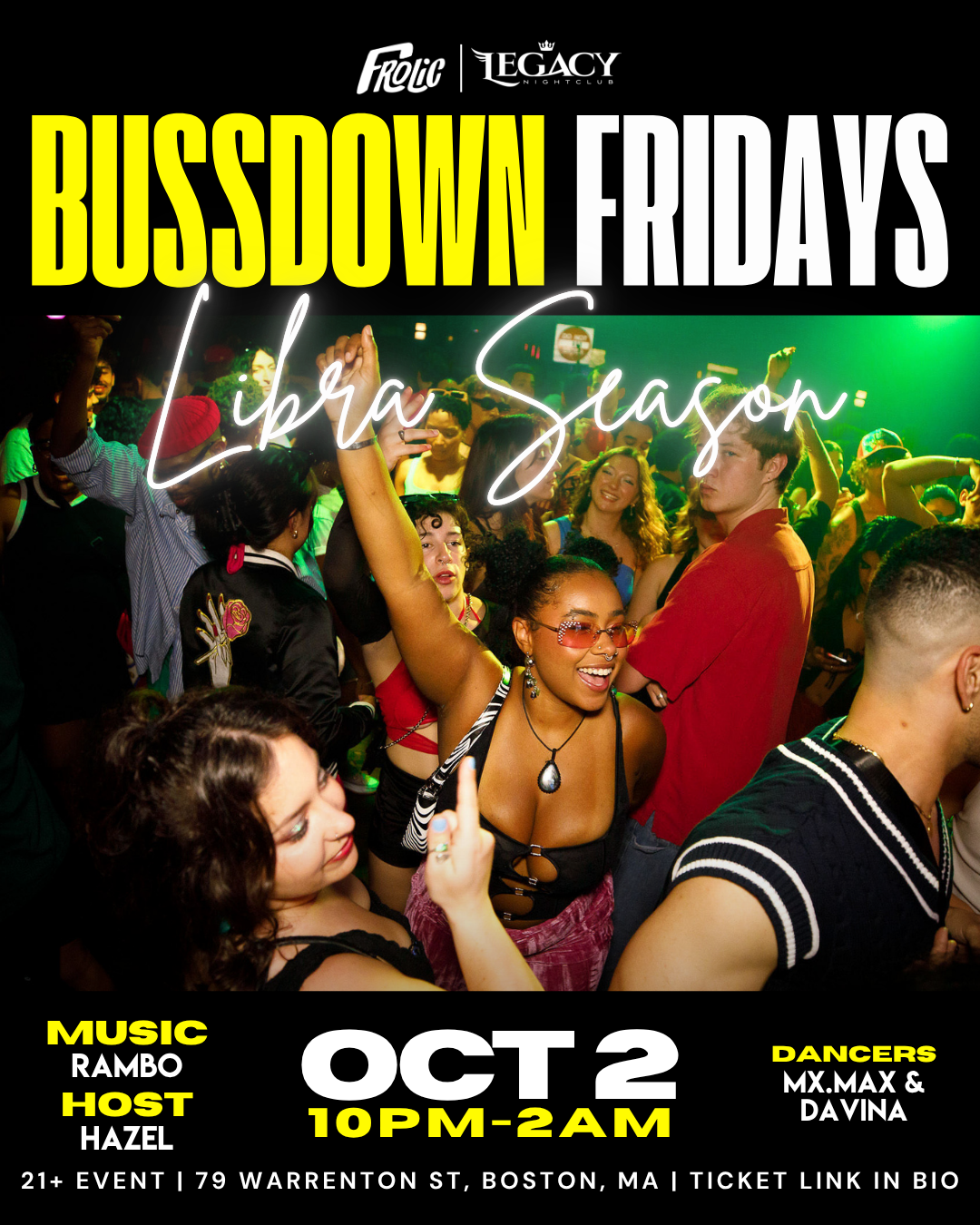 Bussdown Fridays - Libra Season