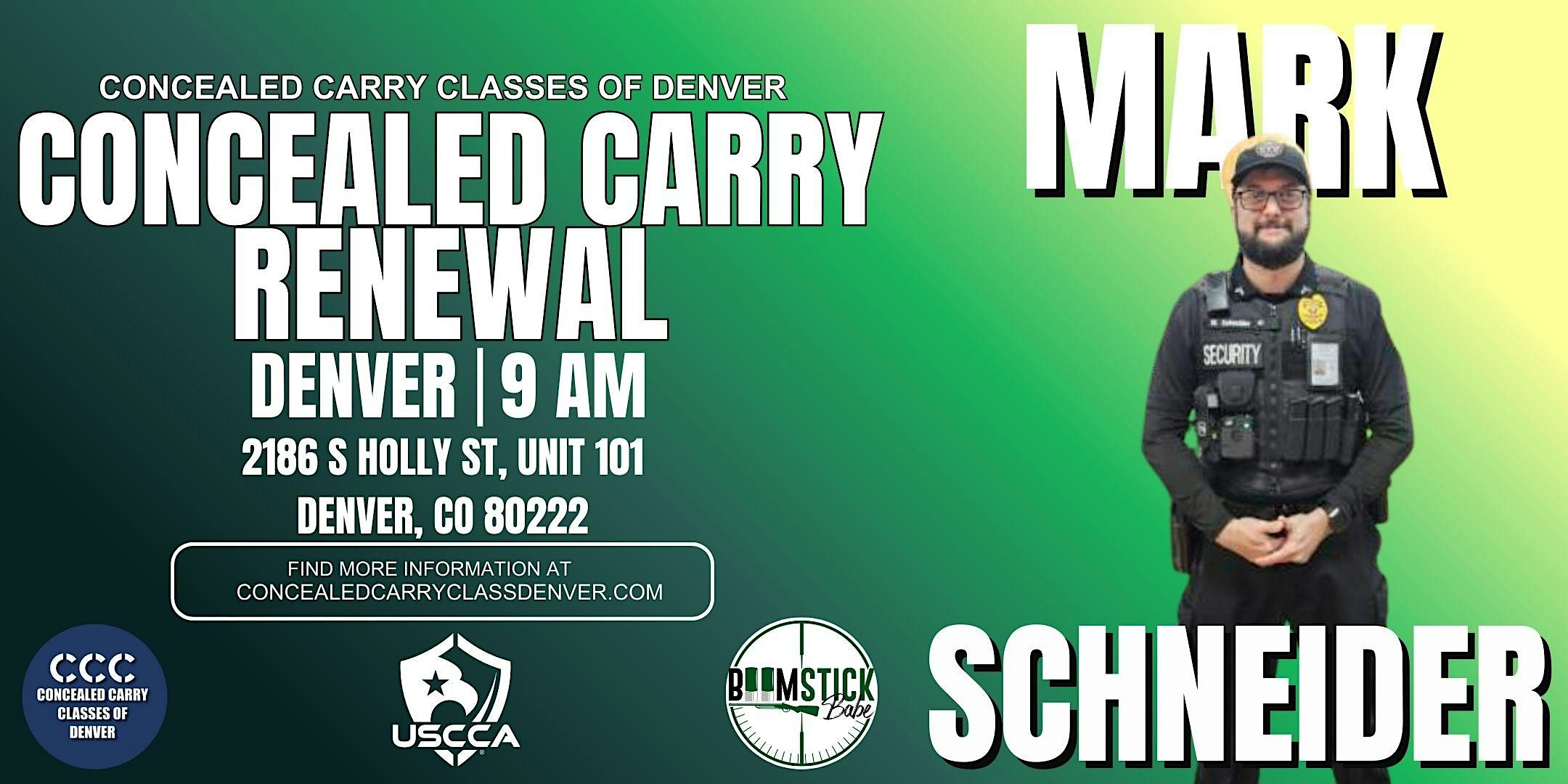 Colorado Concealed Carry (CCW) Class – Renewal Applicants | Denver, CO