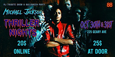 Michael Jackson THRILLER NIGHTS @ DIVISION 88 NIGHT 2